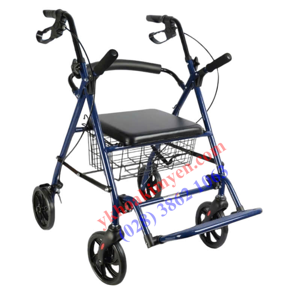 Khung tập đi có gác chân Lucass W-918 màu xanh Khung tập đi có gác chân Lucass W-918 màu xanh