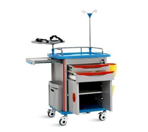 Tủ đẩy dụng cụ cấp cứu SAIKANG SKM-C Tủ đẩy dụng cụ cấp cứu SAIKANG SKM-C