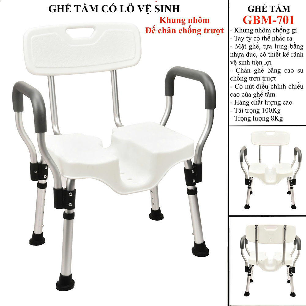 Ghế tắm có lỗ vệ sinh GBM-071 Ghế tắm có lỗ vệ sinh GBM-071