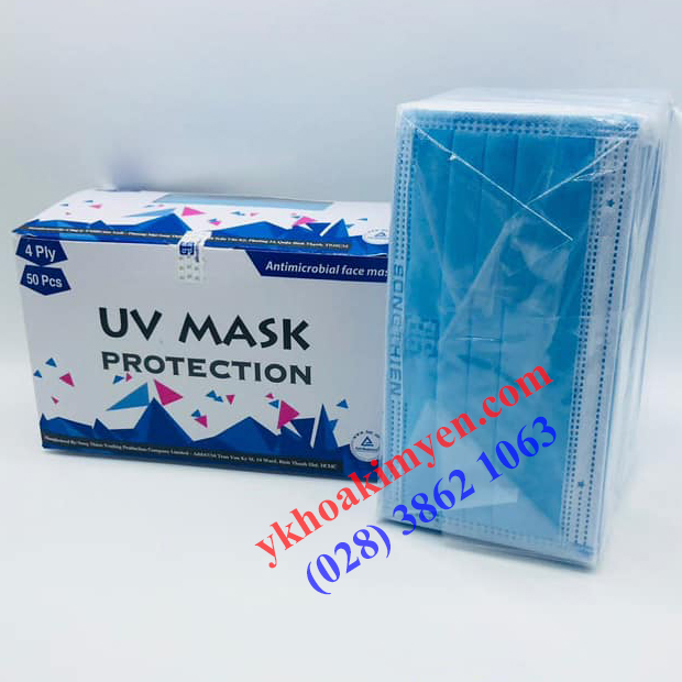 Khẩu trang y tế 4 lớp UV Mask