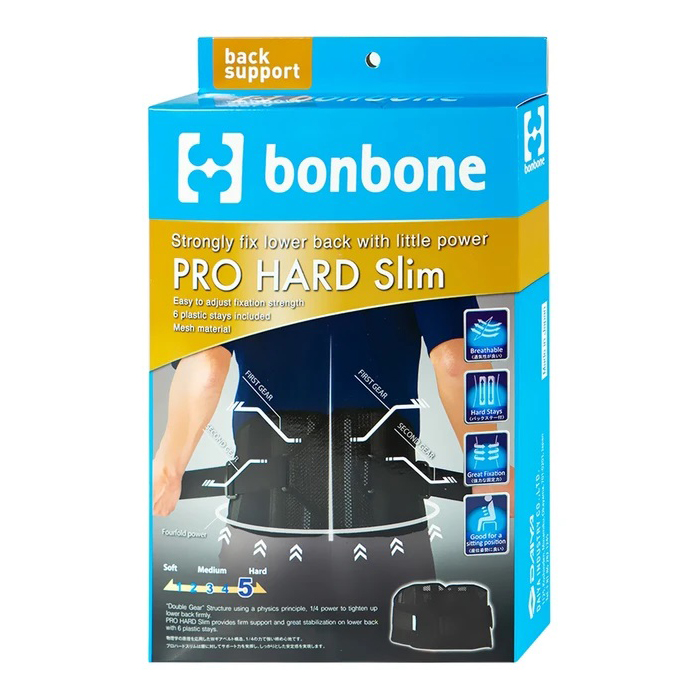 Đai thắt lưng Bonbone size S (58-73cm) Pro Hard Slim Đai thắt lưng Bonbone size S (58-73cm) Pro Hard Slim