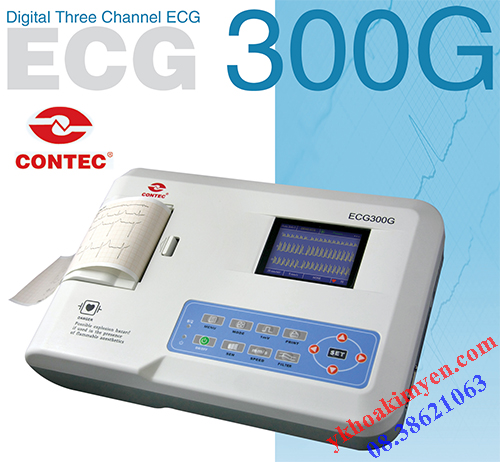 Máy đo điện tim 3 cần ECG 300G