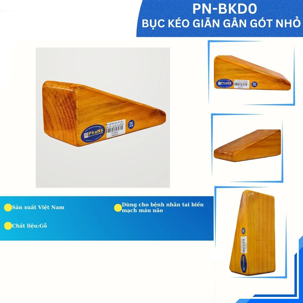 Bục gỗ tập kéo dãn gân gót PN-BKD0