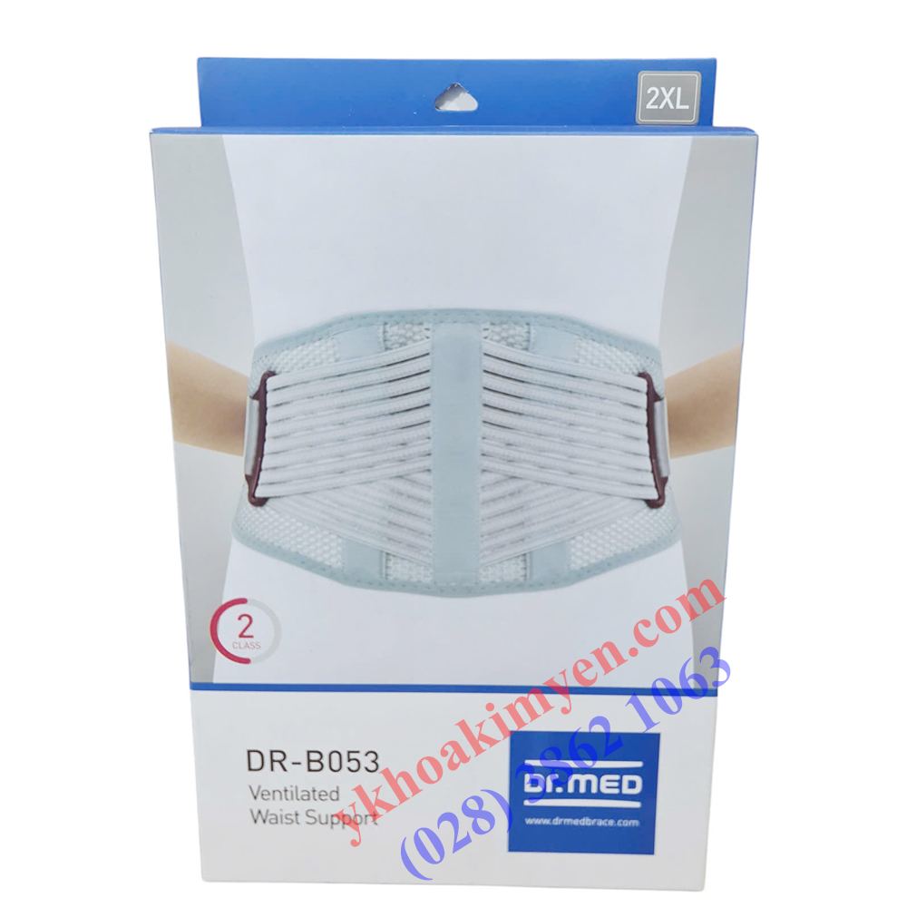 Đai lưng thoáng khí Dr Med DR-B053 size XXL (97-105cm) Đai lưng thoáng khí Dr Med DR-B053 size XXL (97-105cm)