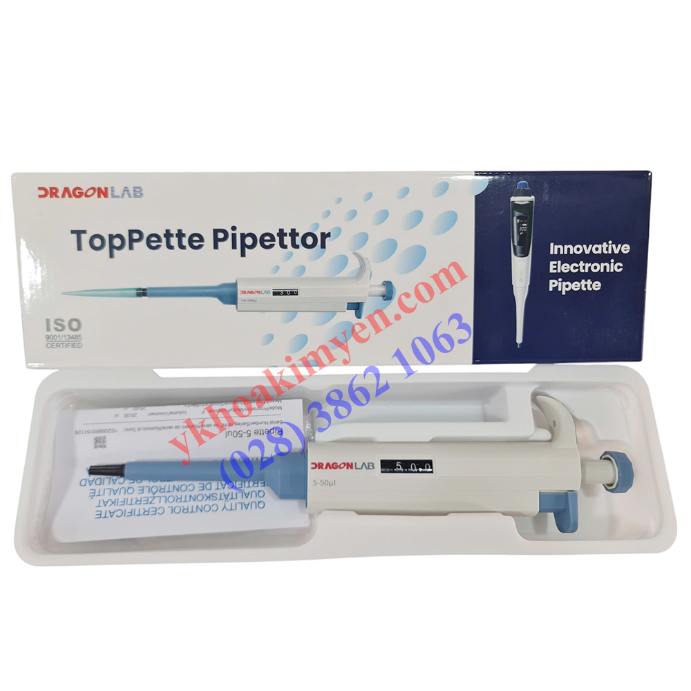 Micropipet 5-50ul Dragonlab Micropipet 5-50ul Dragonlab