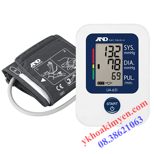 Máy đo huyết áp bắp tay AND UA-651