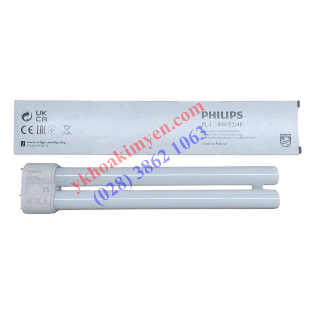 Bóng đèn cực tím Philips PL-L 18W/52/4P Bóng đèn cực tím Philips PL-L 18W/52/4P