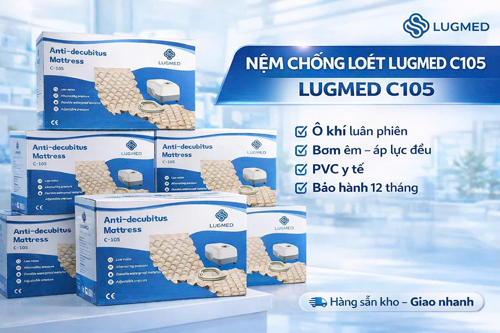 Nệm chống loét LUGMED C105 Nệm chống loét LUGMED C105