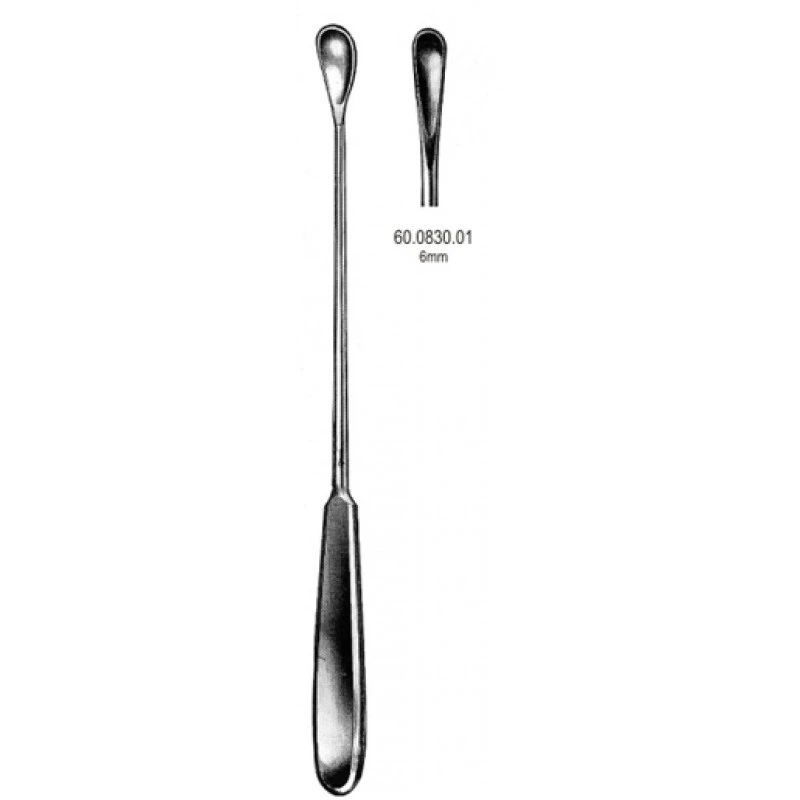 Muỗng nạo tử cung đặc Hilbro 60.0830.01 Muỗng nạo tử cung đặc Hilbro 60.0830.01