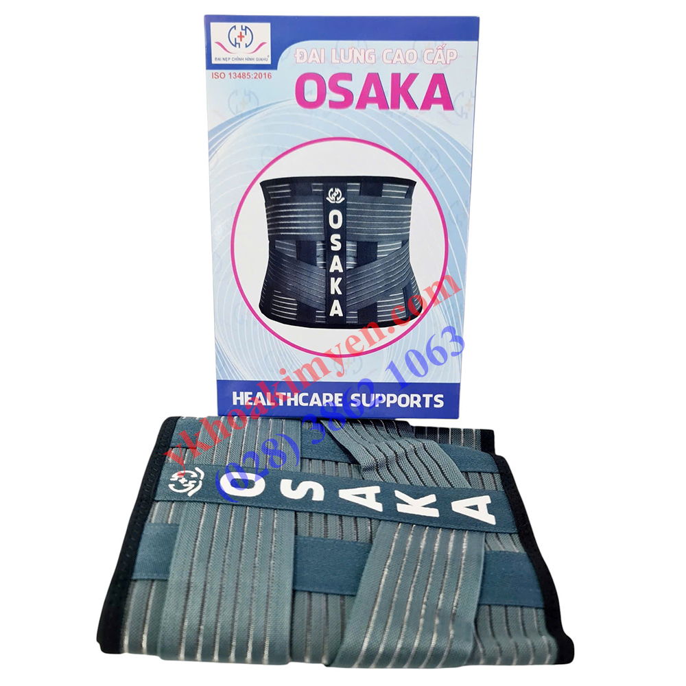 Đai cột sống cao cấp OSAKA size XL (95-110cm) Đai cột sống cao cấp OSAKA size XL (95-110cm)
