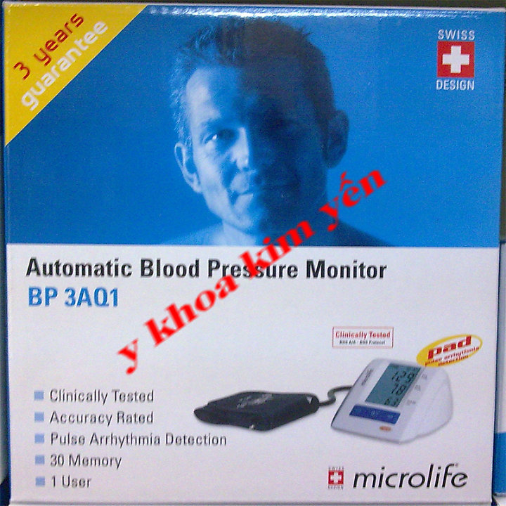 Máy đo huyết áp Microlife Bắp tay BP3AQ1
