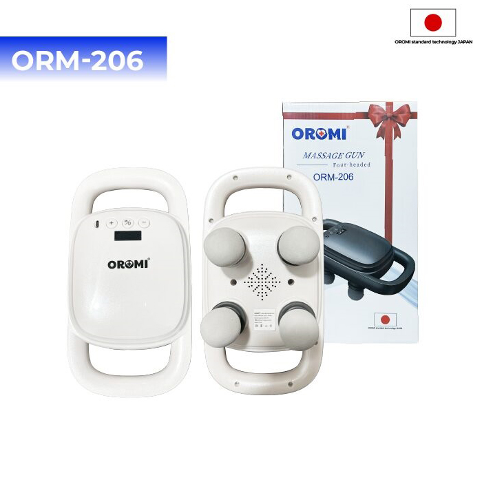Máy massage toàn thân 4 đầu OROMI ORM-206 Máy massage toàn thân 4 đầu OROMI ORM-206