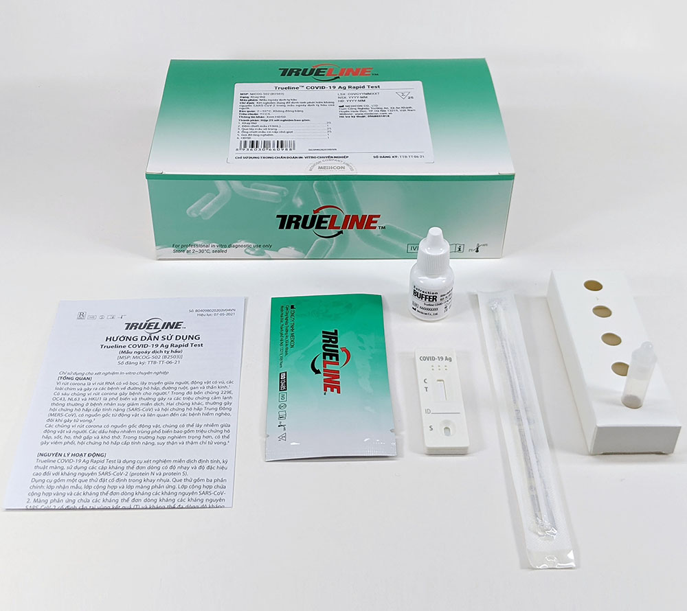 Kit thử Trueline COVID-19 Ag Rapid Test