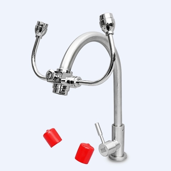 Vòi rửa mắt khẩn cấp kết hợp rửa tay UK0711A Vòi rửa mắt khẩn cấp kết hợp rửa tay UK0711A