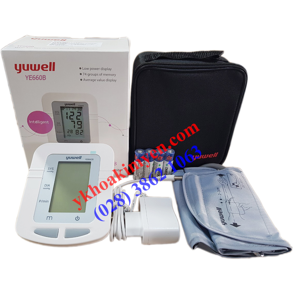 Máy đo huyết áp điện tử Yuwell YE660B