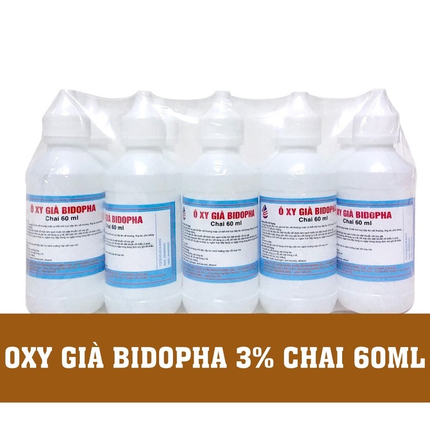 Nước Oxy già Bidopha 3% 60ml
