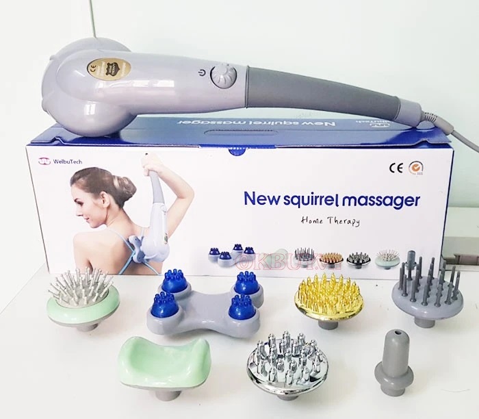 Máy massager cầm tay New Squirrel V-999