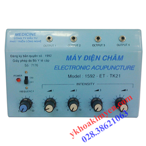 Máy điện châm Electronic Acupuncture 4 đầu
