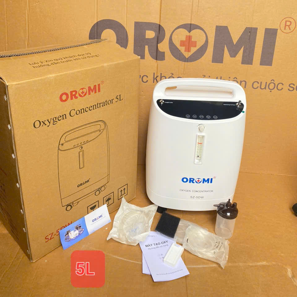 Máy tạo oxy mini 5 lít Oromi SZ-5DW Máy tạo oxy mini 5 lít Oromi SZ-5DW
