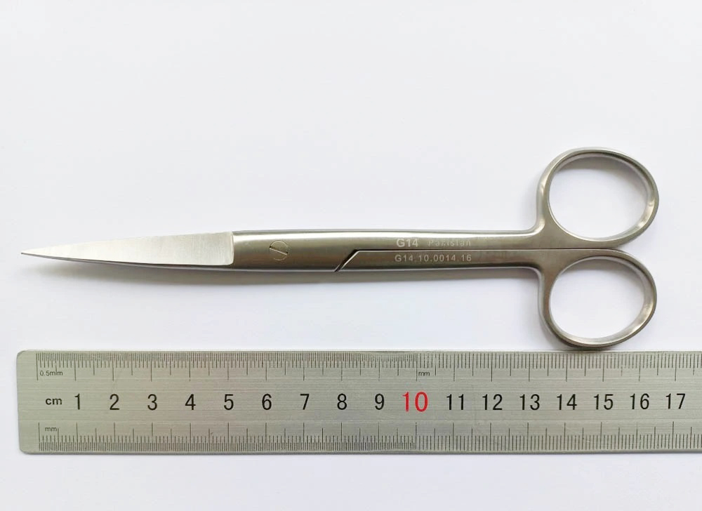 Kéo phẫu thuật nhọn/nhọn thẳng 16.5cm G14.10.0014.16 Kéo phẫu thuật nhọn/nhọn thẳng 16.5cm G14.10.0014.16