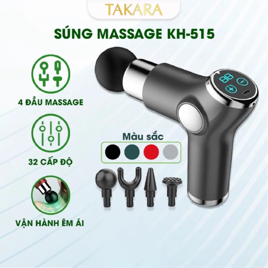 Súng Massage Mini Cầm Tay TAKARA KH 515