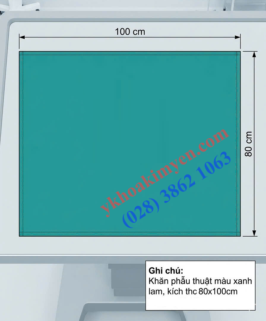 Khăn vải phẫu thuật 80cm x 100cm Khăn vải phẫu thuật 80cm x 100cm
