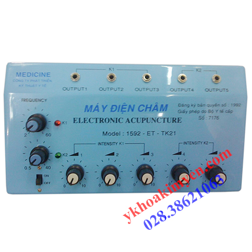 Máy điện châm Electronic Acupuncture 5 đầu