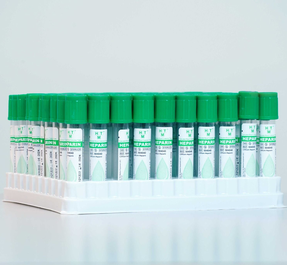 Ống nghiệm chân không Lithium Heparin HTM 4.0ml Ống nghiệm chân không Lithium Heparin HTM 4.0ml