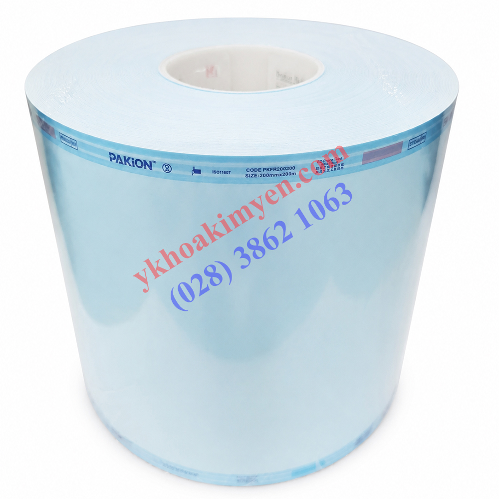 Túi ép dẹp 200mm x 200m (Pakion-TQ) Túi ép dẹp 200mm x 200m (Pakion-TQ)