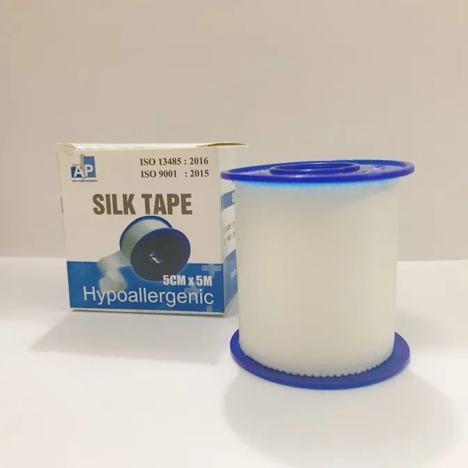 Băng keo 5cm x 5m Silk Tape AP Băng keo 5cm x 5m Silk Tape AP