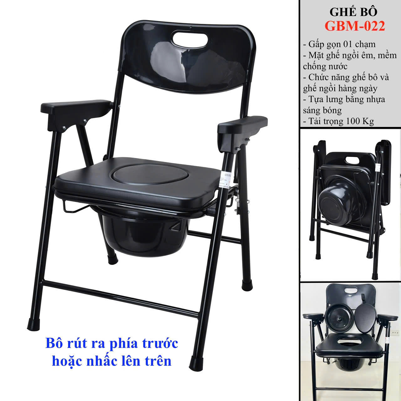 Ghế bô vệ sinh GBM-022 Ghế bô vệ sinh GBM-022