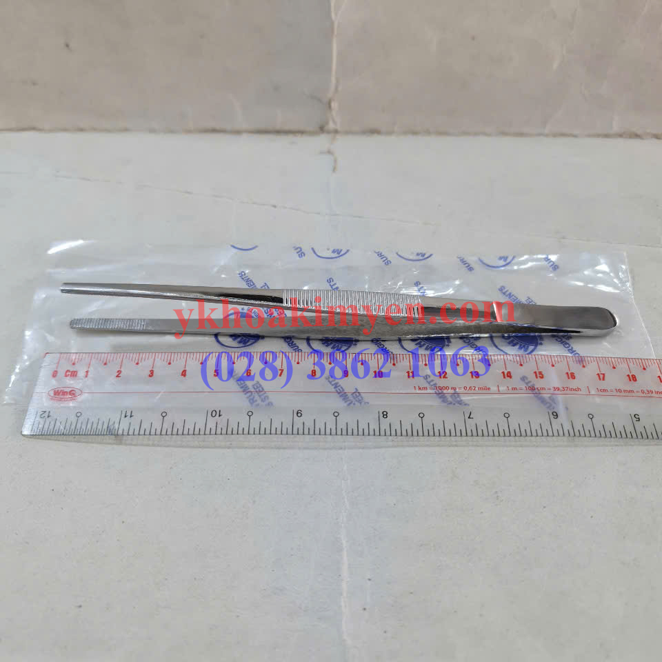 Nhíp y tế 18cm không mấu