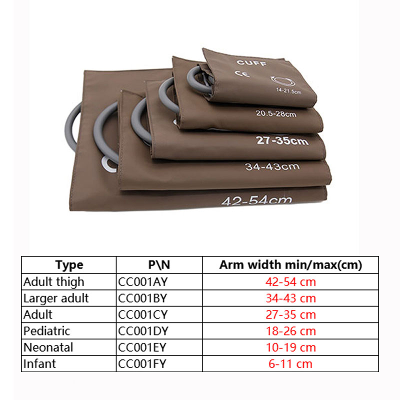 Vòng bít đo huyết áp NIBP 1 ống CC001BY Vòng bít đo huyết áp NIBP 1 ống CC001BY