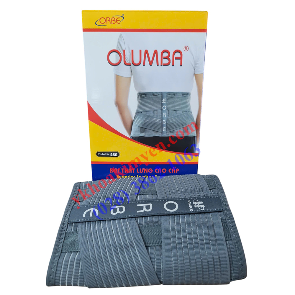 Đai thắt lưng cao cấp Orbe size XL (95-110cm) Olumba Đai thắt lưng cao cấp Orbe size XL (95-110cm) Olumba