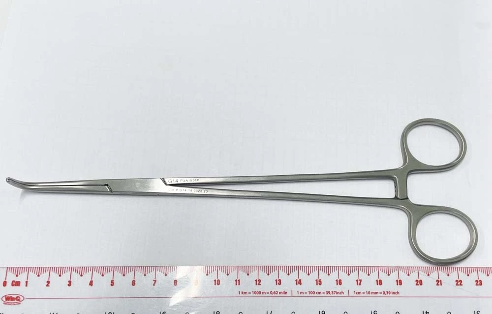 Kẹp phẫu thuật Gemini cong 23 cm G14.14.0322.23 Kẹp phẫu thuật Gemini cong 23 cm G14.14.0322.23