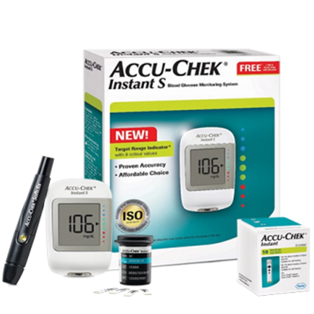 Máy đo đường huyết Accu-Chek Instant