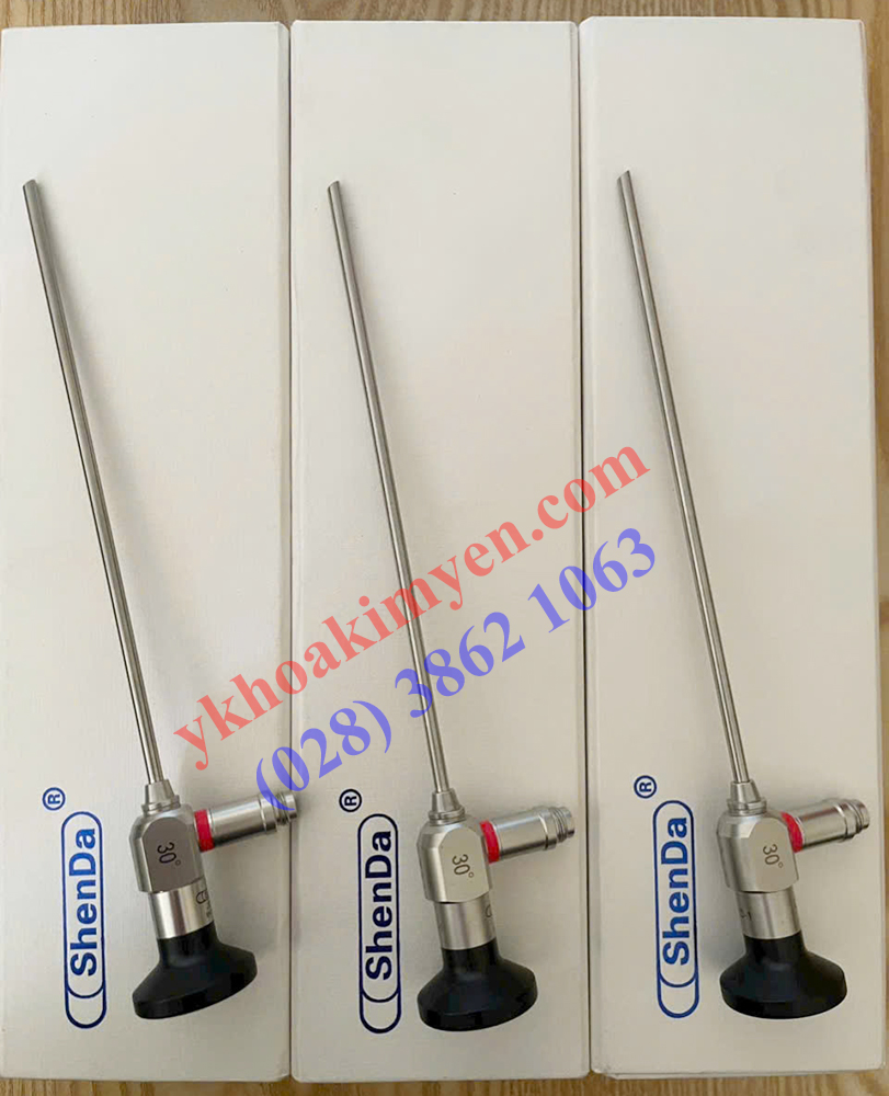 Ống soi tai mũi họng 30 độ, phi 4mm dài 175mm Ống soi tai mũi họng 30 độ, phi 4mm dài 175mm