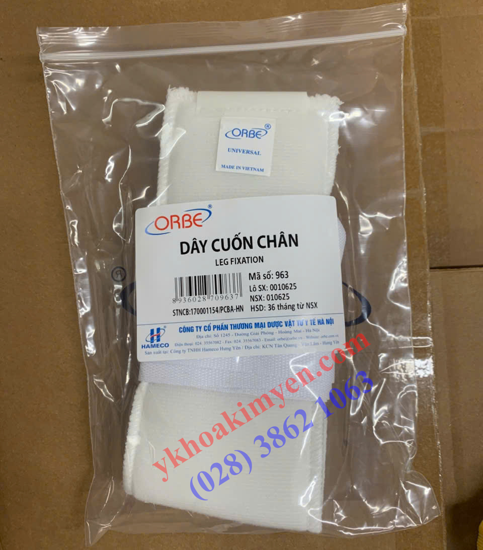 Đai cố định chân bệnh nhân Orbe 963 Đai cố định chân bệnh nhân Orbe 963