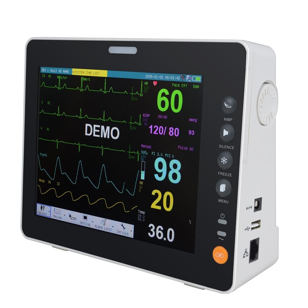 Máy theo dõi bệnh nhân 3 thông số TEMP NIBP SPO2 Máy theo dõi bệnh nhân 3 thông số TEMP NIBP SPO2