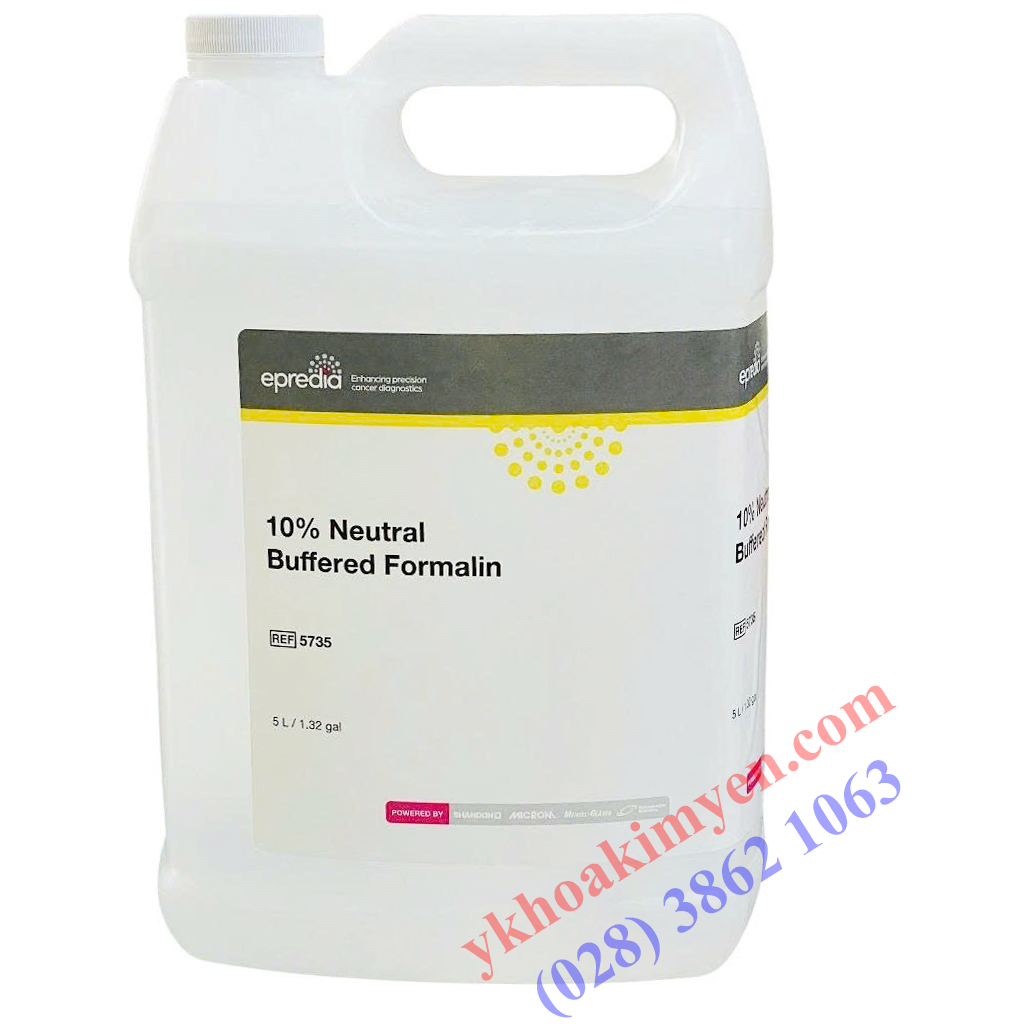 Dung dịch Formalin đệm trung tín 10% (Can 5 Lít) Dung dịch Formalin đệm trung tín 10% (Can 5 Lít)