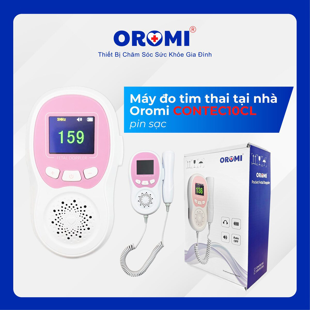 Máy đo tim thai cầm tay CONTEC10CL