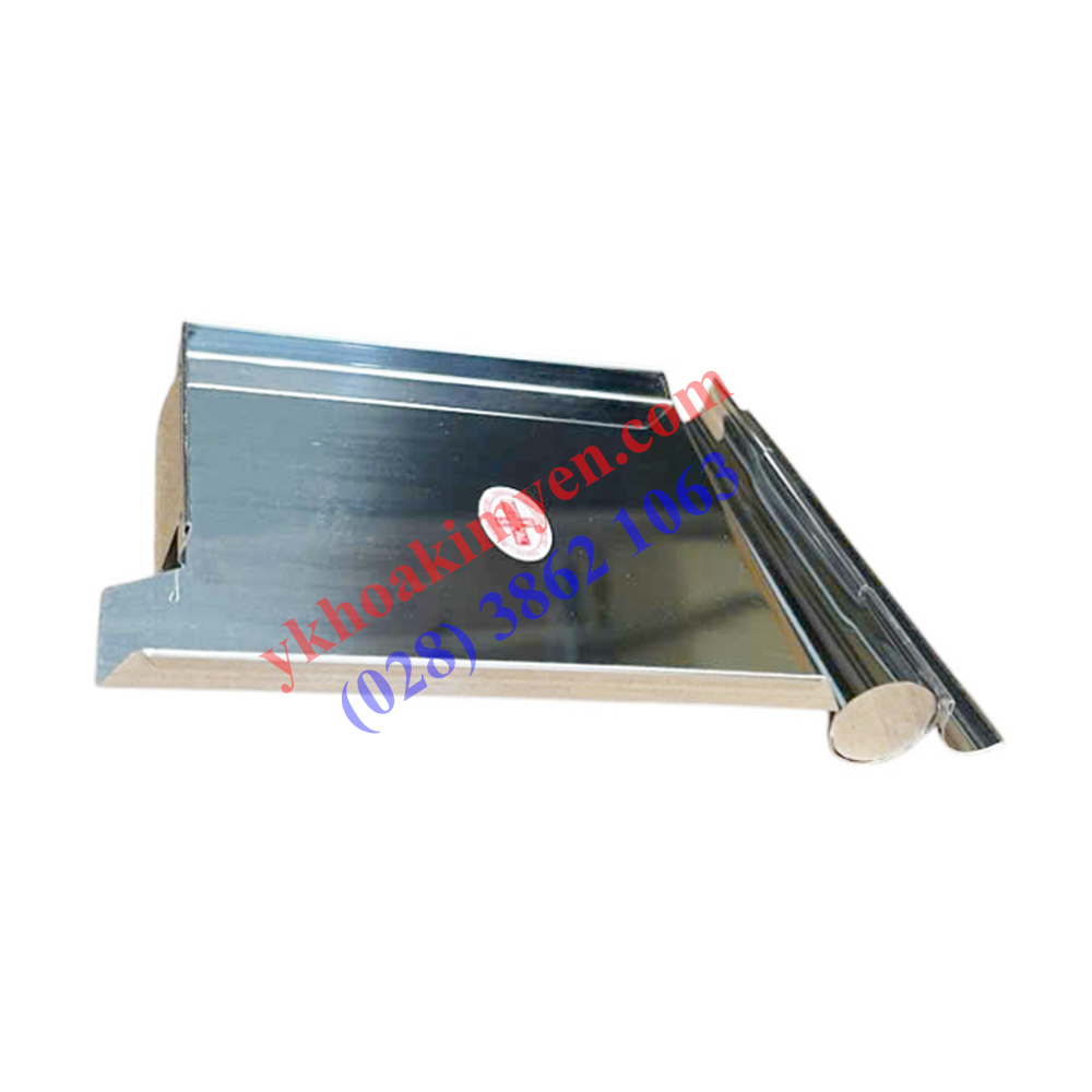 Khay đếm thuốc inox lớn 18x13x1cm (VSI-201) Khay đếm thuốc inox lớn 18x13x1cm (VSI-201)