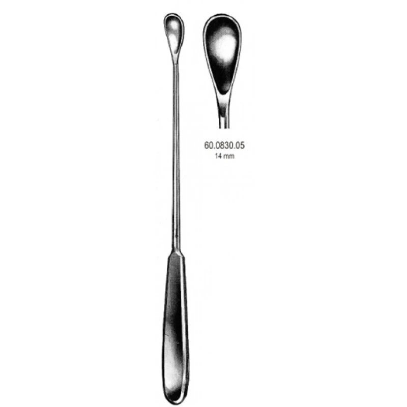 Muỗng nạo tử cung đặc Hilbro 60.0830.05 Muỗng nạo tử cung đặc Hilbro 60.0830.05