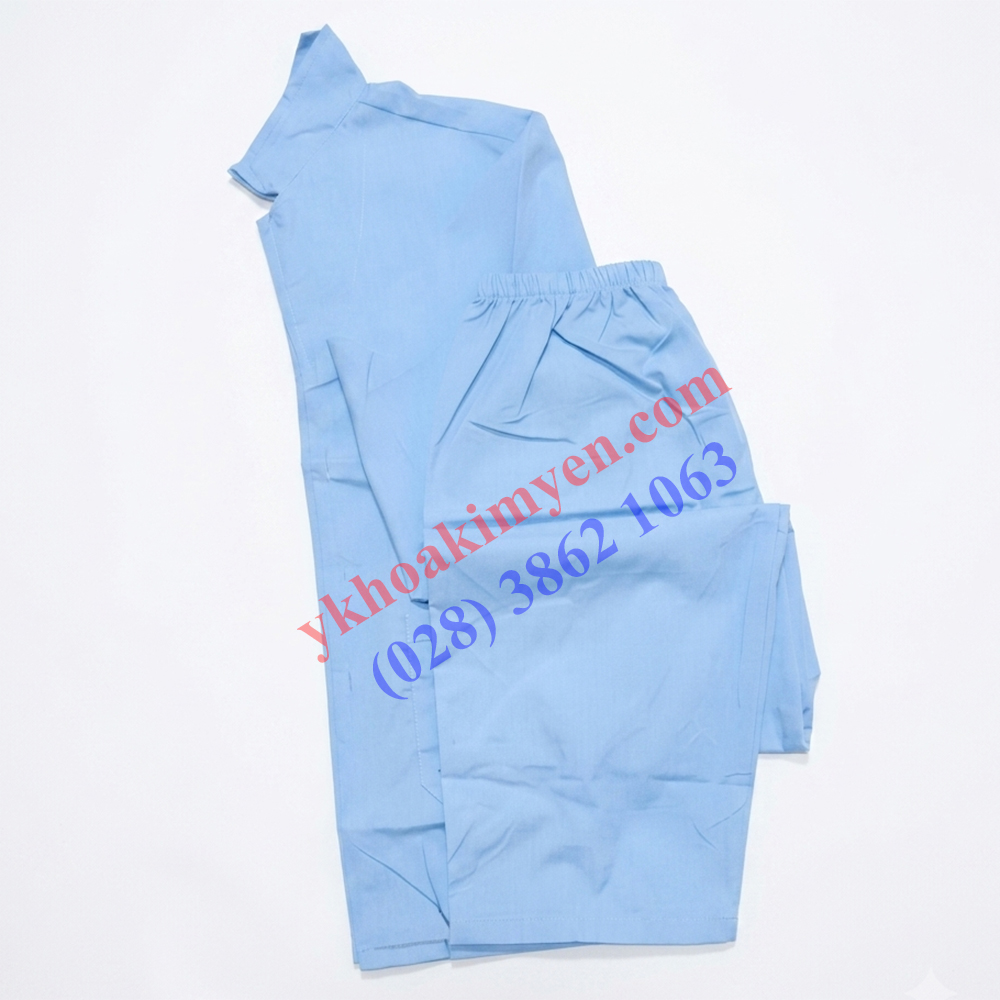 Bộ đồ bệnh nhân xanh biển Bộ đồ bệnh nhân xanh biển