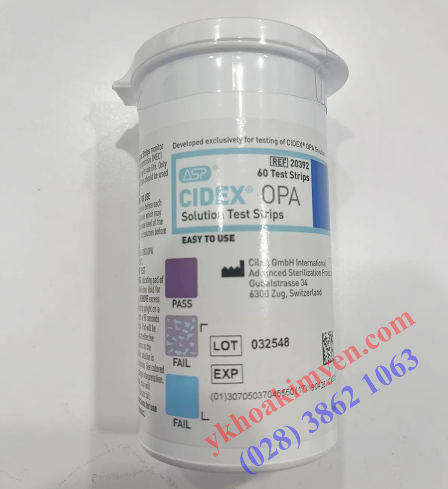 Que thử dung dịch khử khuẩn CIDEX OPA - 20392