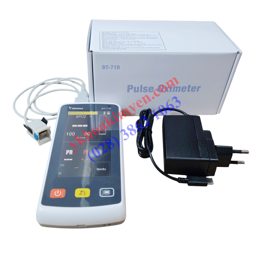 Máy đo SpO2 cầm tay Bistos BT-710 (trẻ em) Máy đo SpO2 cầm tay Bistos BT-710 (trẻ em)