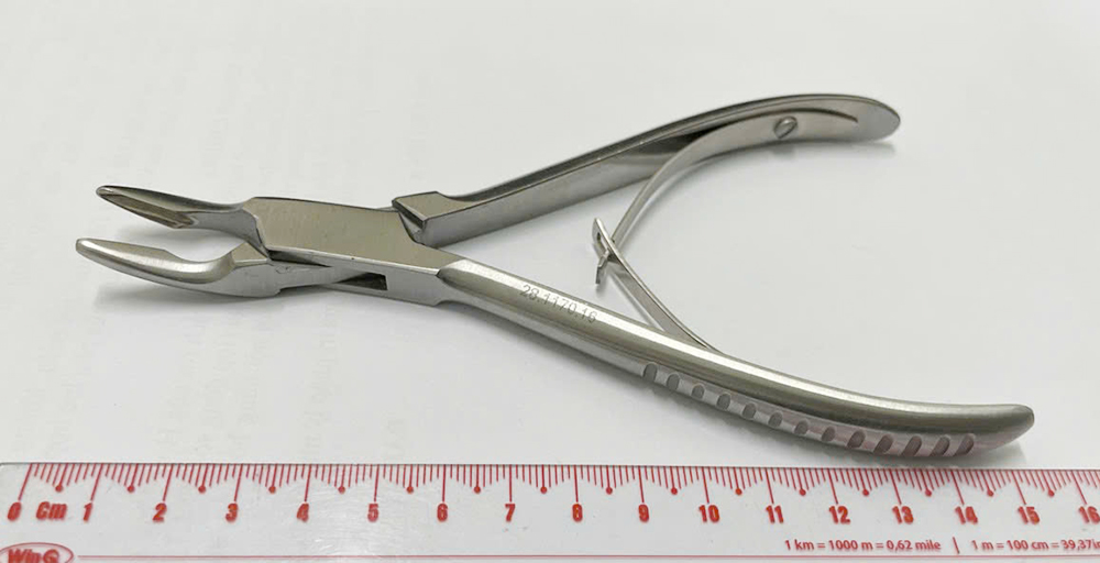 Gu gặm xương phẫu thuật Hartmann cong 3mm-16cm Hilbro 28.1170.16 Gu gặm xương phẫu thuật Hartmann cong 3mm-16cm Hilbro 28.1170.16