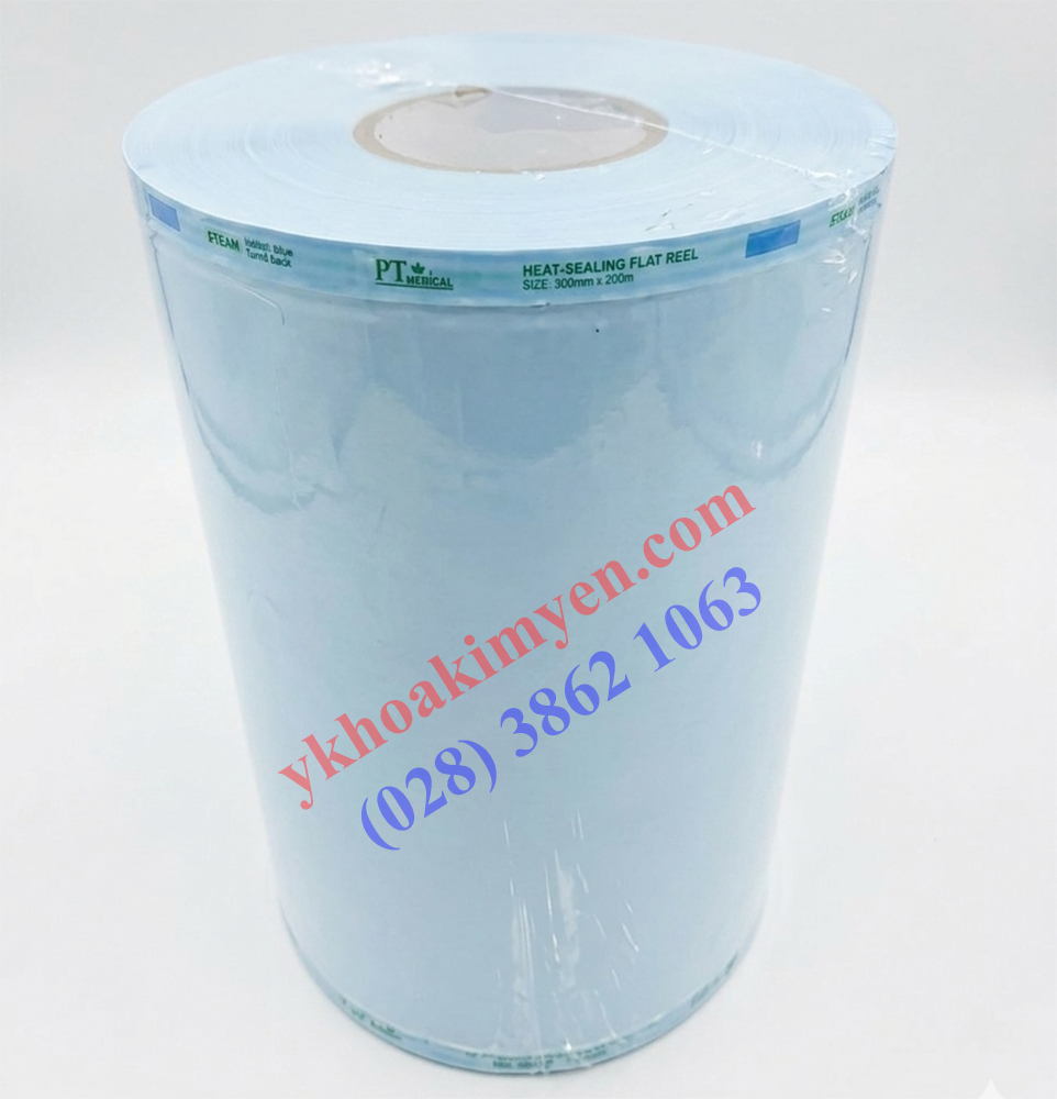Túi ép dẹp tiệt trùng thương hiệu PT 300mm x 200m Túi ép dẹp tiệt trùng thương hiệu PT 300mm x 200m