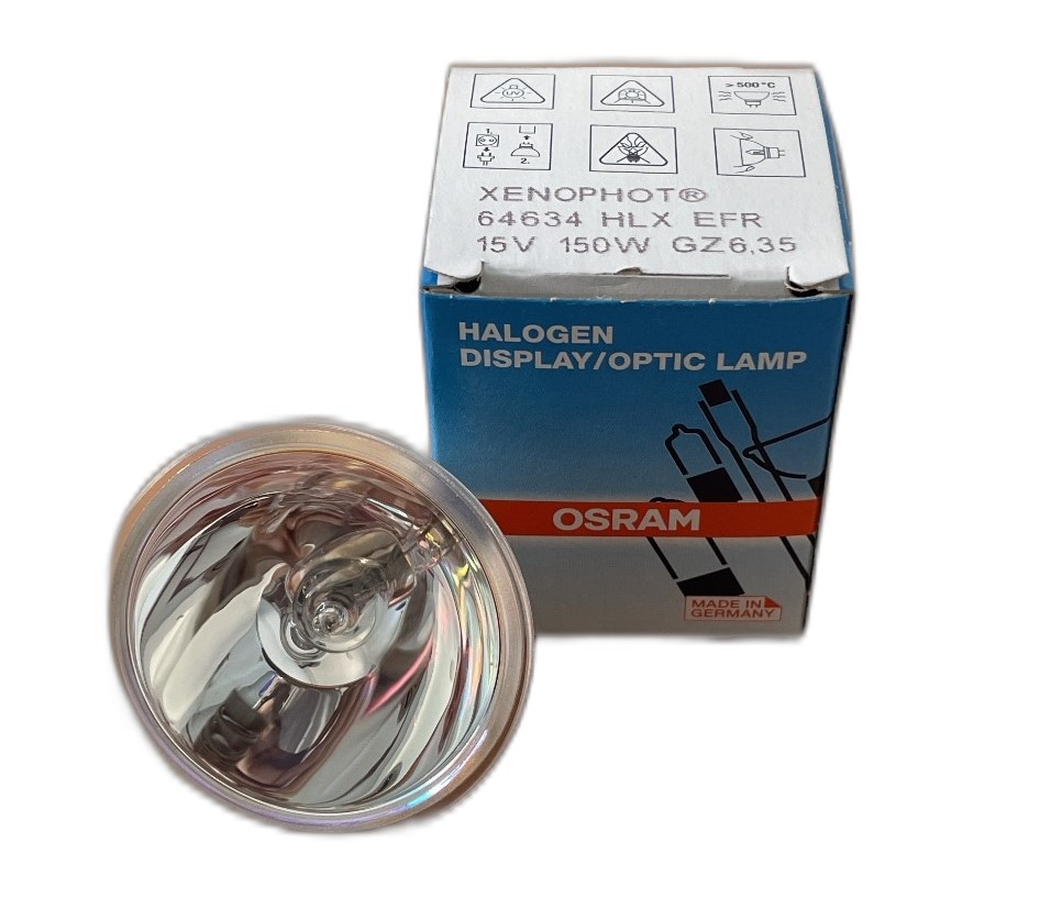 Bóng đèn Halogen OSRAM 64634 HLX 15V 150W GZ6.35 Bóng đèn Halogen OSRAM 64634 HLX 15V 150W GZ6.35