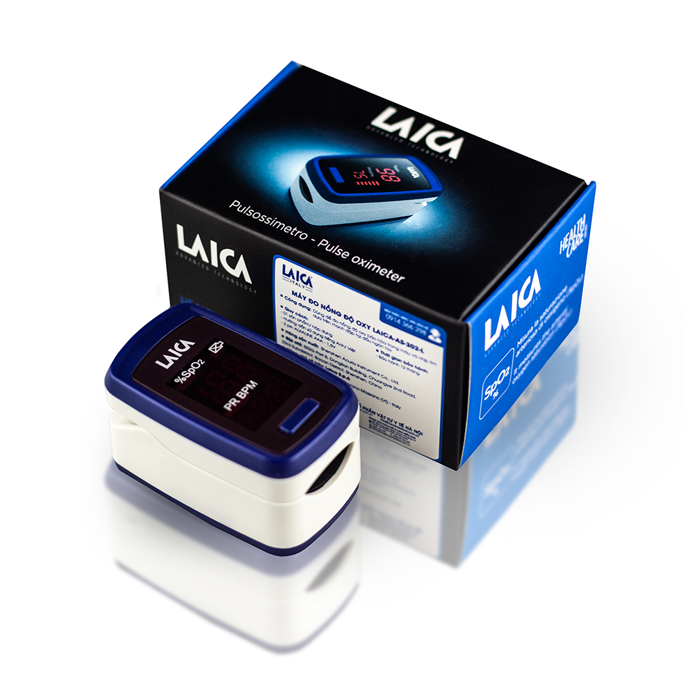 Máy đo nồng độ oxy trong máu LAICA AS-302L Máy đo nồng độ oxy trong máu LAICA AS-302L